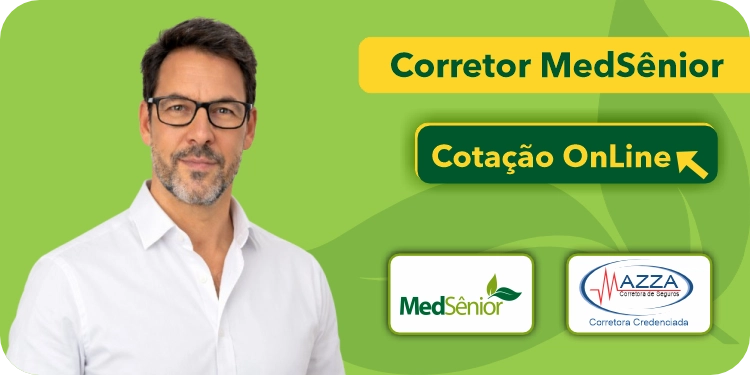 Corretora autorizada MedSênior da Mazza Corretora oferecendo consultoria e cotação online.